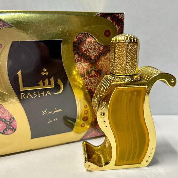 Al Rasha Arabian Oil, Scented Body Oil, by Khadlaj Sweet-Floral Woody Oil - Picture 1 of 3